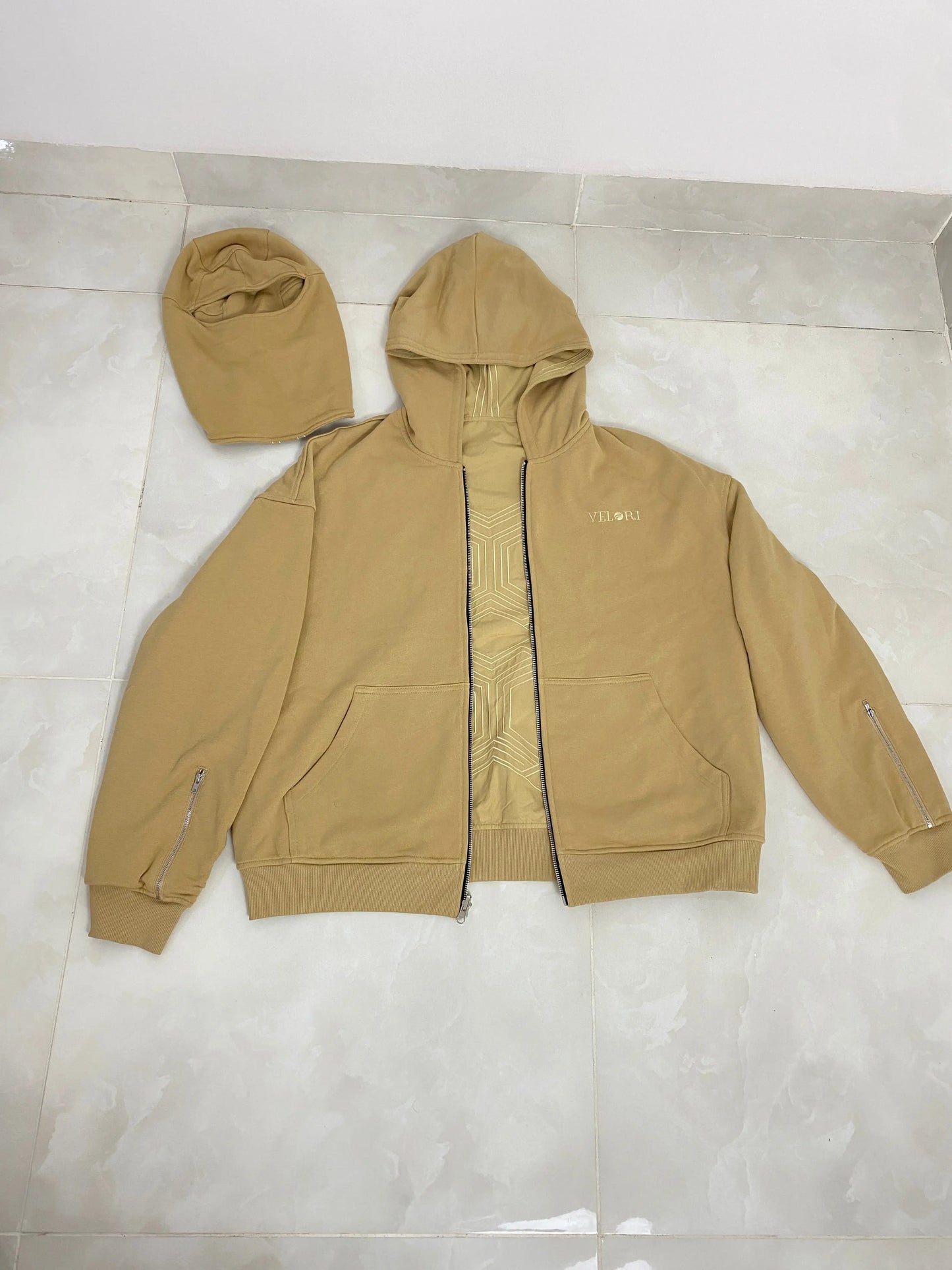 Velori DualSkin™ Reversible Zip Hoodie — Genesis Drop Velori