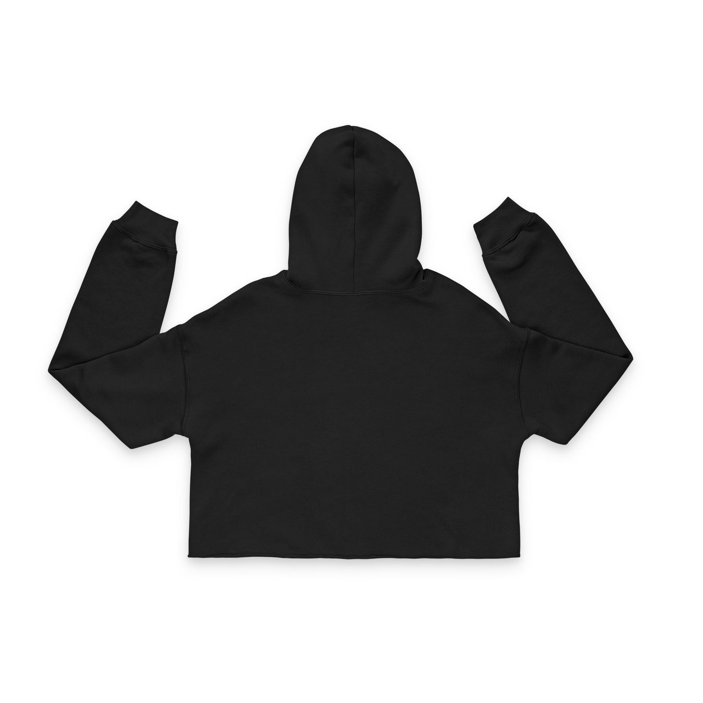 Velori Minimal Streetwear Cropped Hoodie — Women's