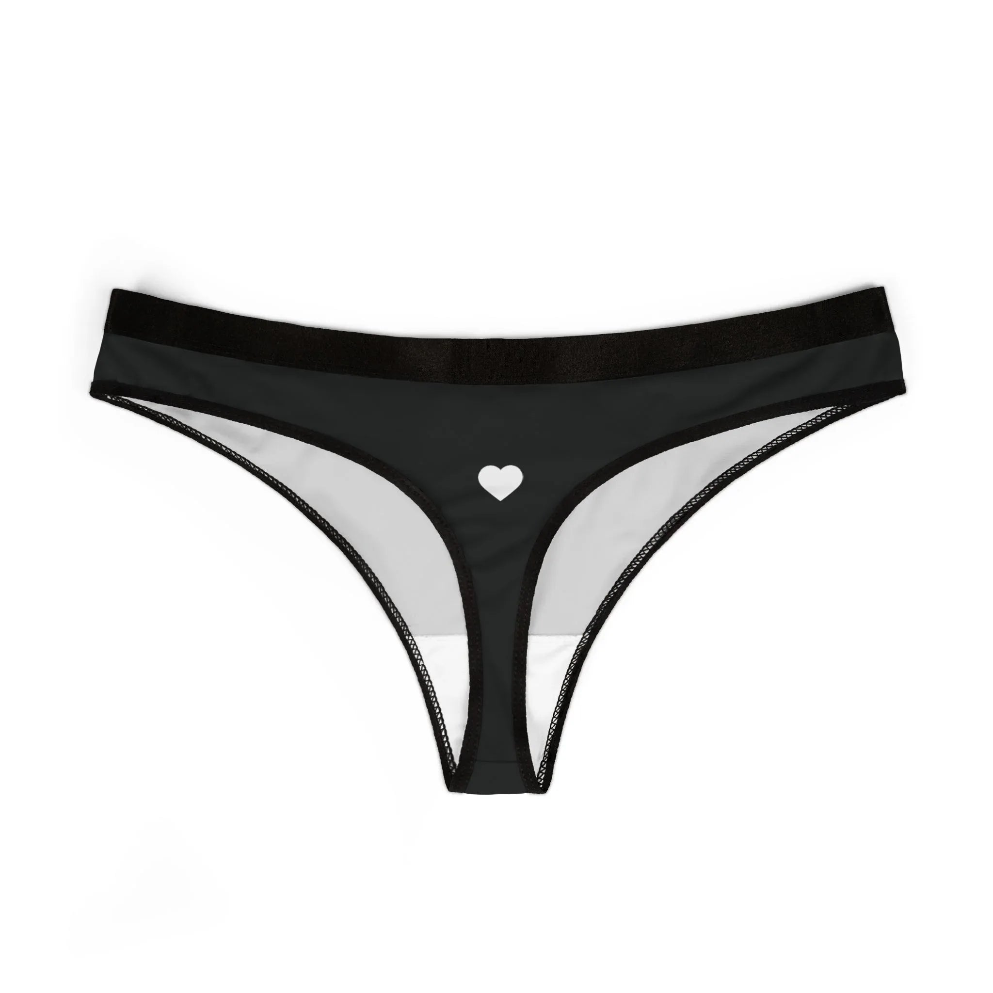 Women's Black Thong Panties — Velori Comfortable Everyday Lingerie - Velori