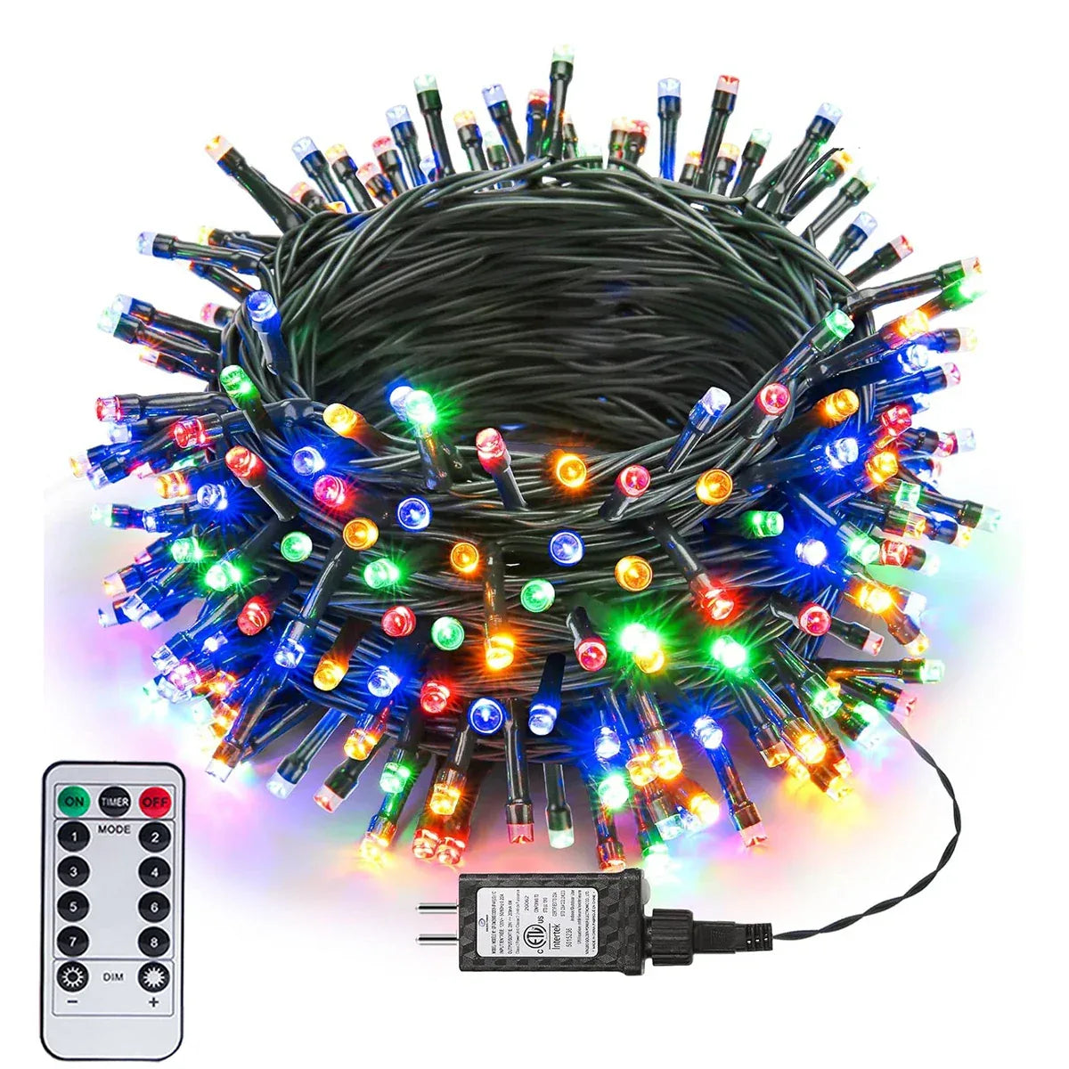 102M 800LEDs Outdoor LED Fairy String Lights Christmas Lights For Garland Wedding Party Holiday Garden Lamp Holiday Decoration - Velori