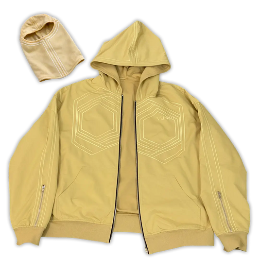 Velori Reversible™ Beige Bloodline Hoodie - Genesis Velori